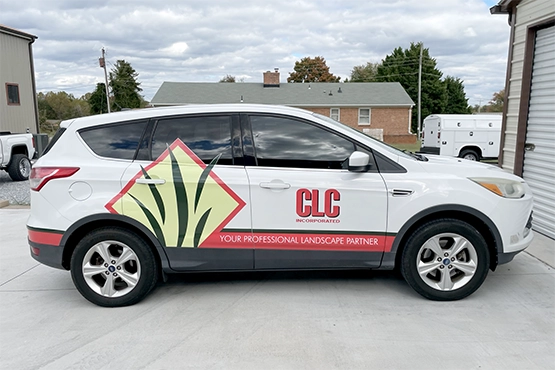clc landscaping partial wrap