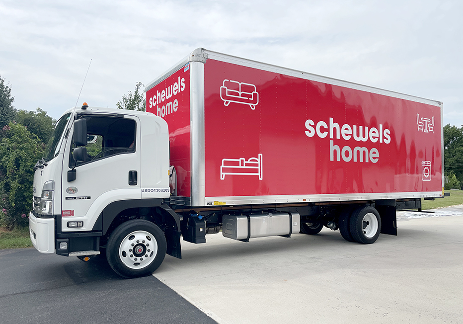 shewels home box truck wrap